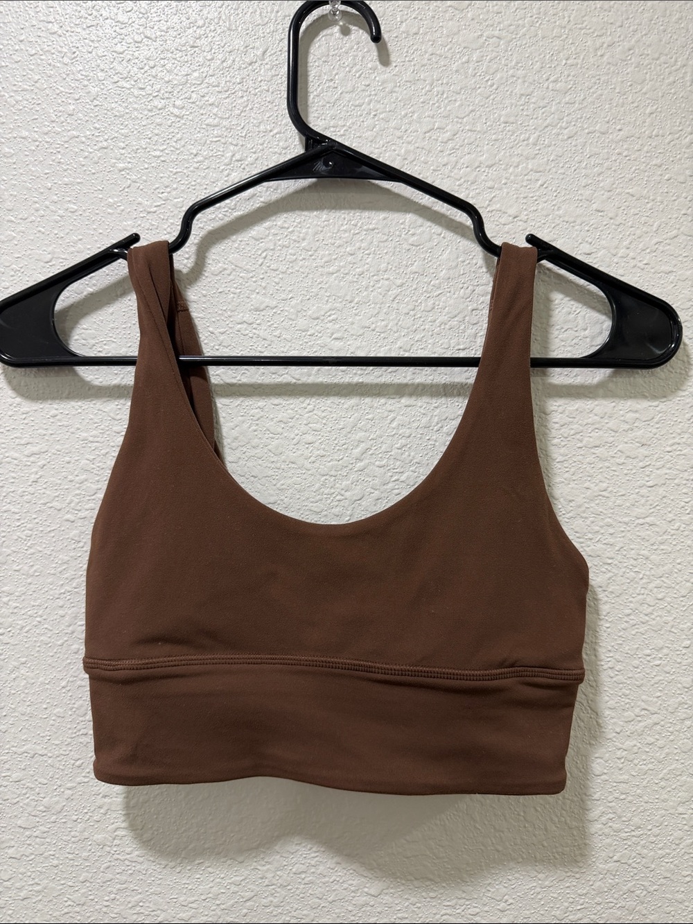 lululemon athletica Chocolate Brown Scoop Sports Bralette